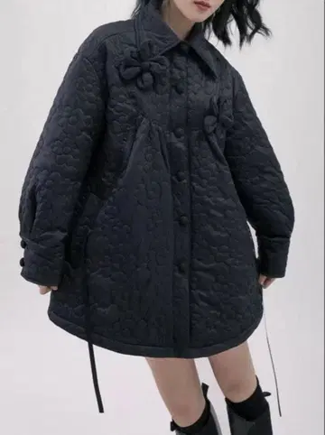 ARCANA ARCHIVE 플라워 다운 자켓 아우터 코트