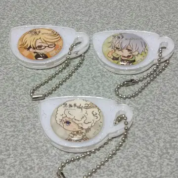 블랙 집사 아크릴 참 3점 세트