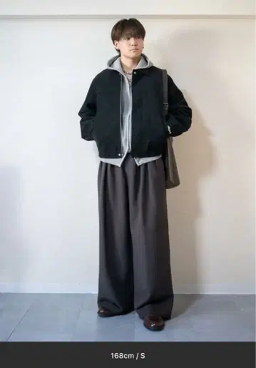 FAUX SUEDE ZIP BLOUSON