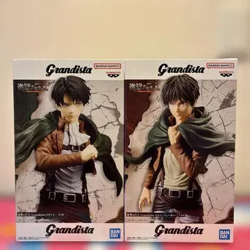 [ 미개봉 새상품 ] 진격의 거인 Grandista 엘렌 예거 & 리바이