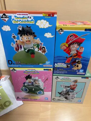 제일복권 드래곤볼 스냅 컬렉션 2 ABCD상 세트