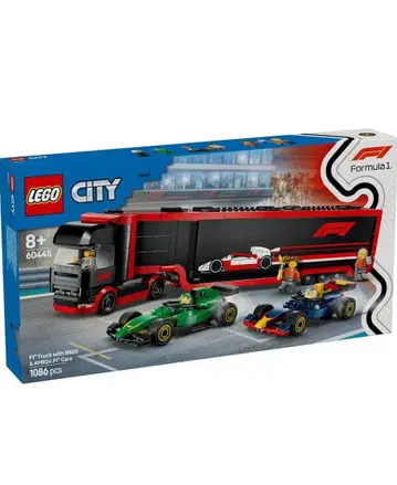 LEGO Formula 1 트랙 & 레이스카 세트 1086pcs
