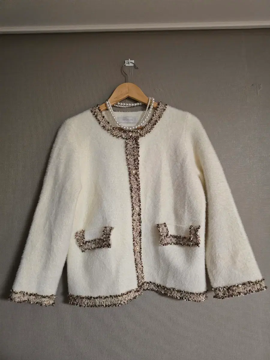 Coincos Fine Pattern Neck Ribbon Long Onepiece 55 Brown Blue #코인코스,#잔무늬,#넥리본,#롱원피스  on Bunjang Global Site.