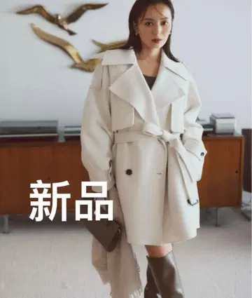anuans 리버 울 미들 트렌치코트 미개봉 새상품