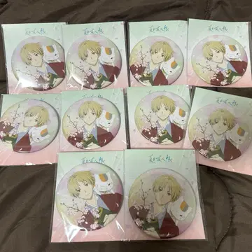 나츠메 우인장 캔뱃지 나츠메 타카시 빅 캔뱃지