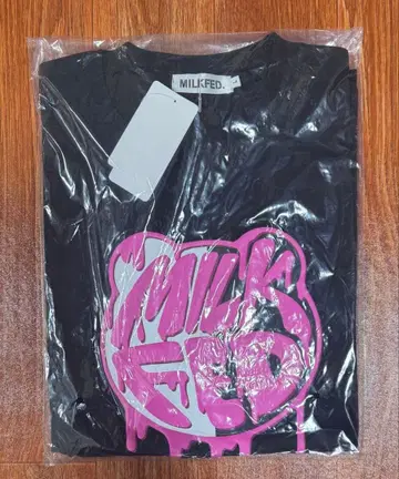 단간론파 15주년 페스티벌 MILKFED 콜라보 모노쿠마 T셔츠 L