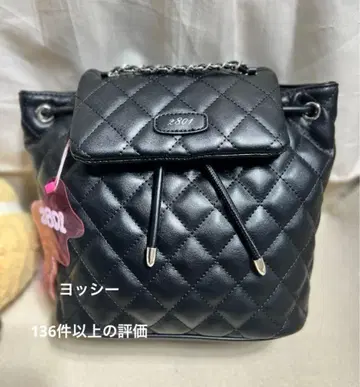 2801project 숄더 럭색 퀼팅 백팩