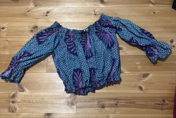 구제 의류 yutorovintage 오프숄더 오부 소매