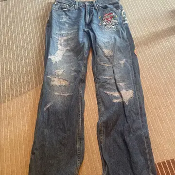 XLARGE 에드하디 콜라보 데님