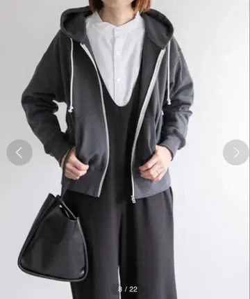 FORK&SPOON 라피 쭈리 ZIP 후드티