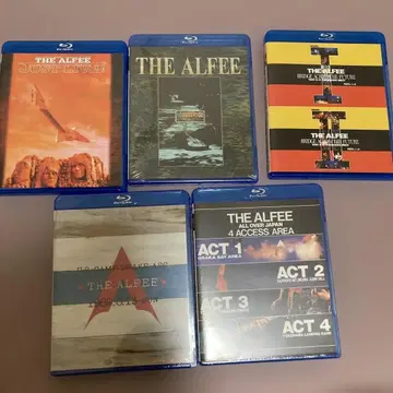 THE ALFEE 1988-1892년 여름 이벤트 Blu-ray 5개