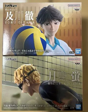 하이큐 하이큐!! 카와시마 호타루 오이카와 토오루 피규어 미개봉 세트