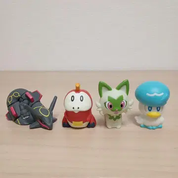 포켓몬 손가락 인형 냐오하 꾸왁스 뜨아거(호게타) 레쿠자 이로치