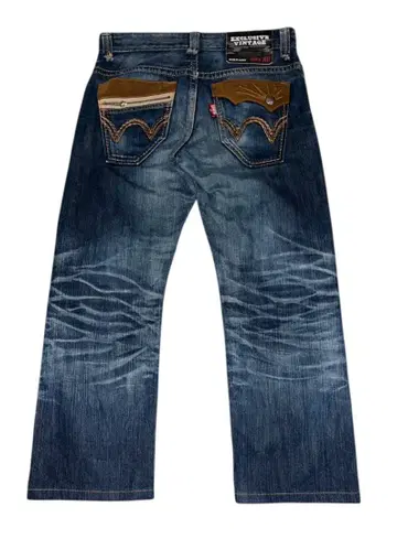 EDWIN 에드윈 XVS 데님 팬츠 청바지 일본제 인디고 W30