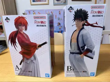 제일복권 바람의 검심 피규어 A상 B상 세트