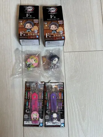 귀멸의 칼날 제일복권 언니의 원수 F+G상 여자 세트