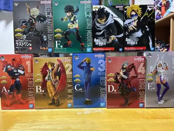 나의 히어로 아카데미아 피규어 세트 THE TOP5