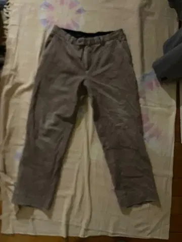 스트레이트 코듀로이 팬츠