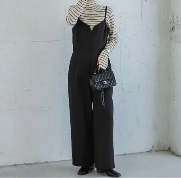 AMELY 올인원 살로펫 오버롤 더블 스트랩