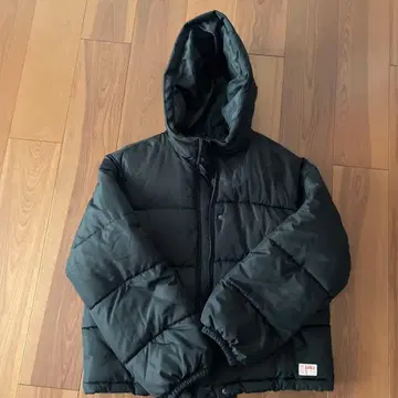 JaVa 블랙 다운 자켓 M