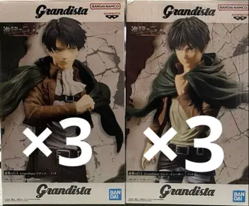 진격의 거인 Grandista 피규어 리바이 엘렌 6체 세트