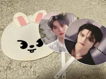 straykids 스키즈 리노 부채 커버 포함