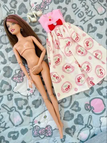 빈티지 바비 인형 가동 바디 테레사