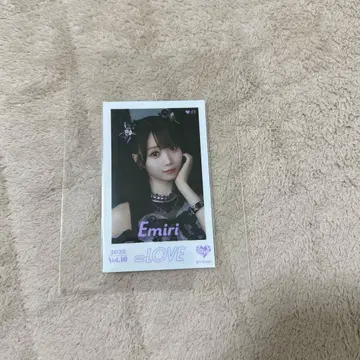 [레어] =LOVE 오타니 에미리 미니 사진 Vol.10 블랙 의상