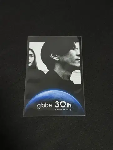globe 30th 그리팅 카드 엽서 globe