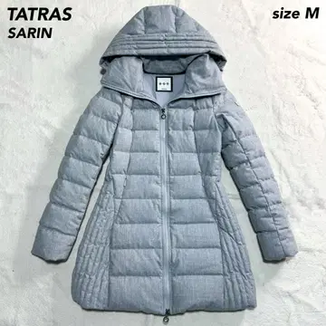 미사용급 타트라스 사린 SHIPS 별주 캐시미어 혼방 다운 라이트 그레이