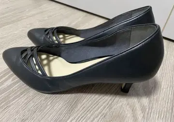 [새상품] LeTalone 블랙 하이힐 24cm