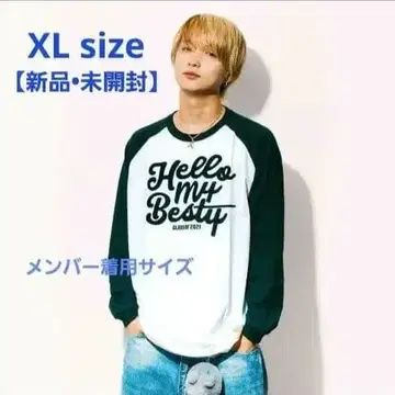 BE:FIRST Hello My'BESTY' 롱 슬리브 T셔츠 XL