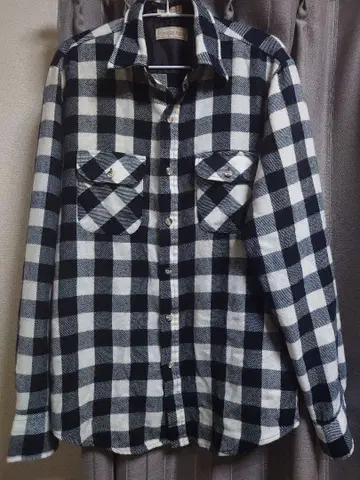 좋은 배색 베르베르진 구매 80년대 Timber Run 체크 플란넬 셔츠