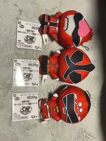 슈퍼전대 히어로 SD 인형 3체 세트