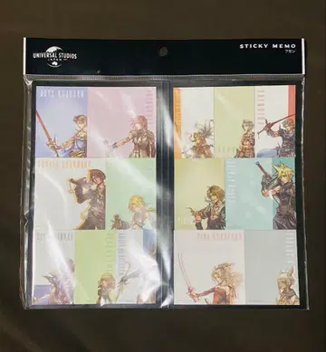 [미개봉 새상품] FINALFANTASY USJ 콜라보 한정품 메모지