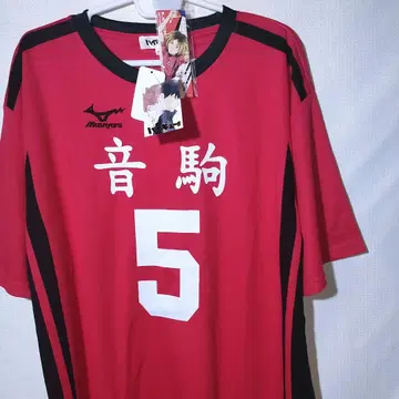 새상품 T셔츠 4L 코즈메 켄마 하이큐 네코마 고교 유니폼 캔뱃지