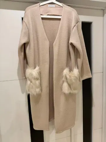 &NOSTALGIA 베이지 롱 가디건