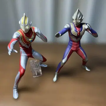 영웅 용상 울트라맨 티가 울트라맨 가이아 2점 세트