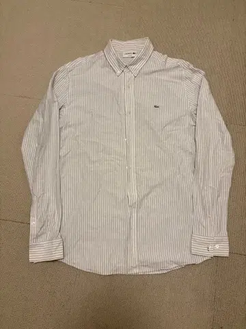 LACOSTE 라코스테 클럽 라인 셔츠 은악어 실버악어