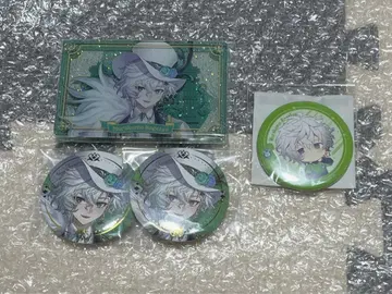 니지산지 무라쿠모 카게츠 아크릴 블록 캔뱃지