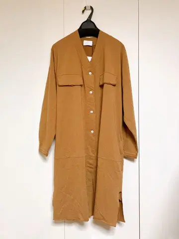 [ 미사용 새상품 ] GibouLee 지부르 코튼 코트 프리 사이즈