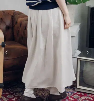 코튼 플레어 스커트