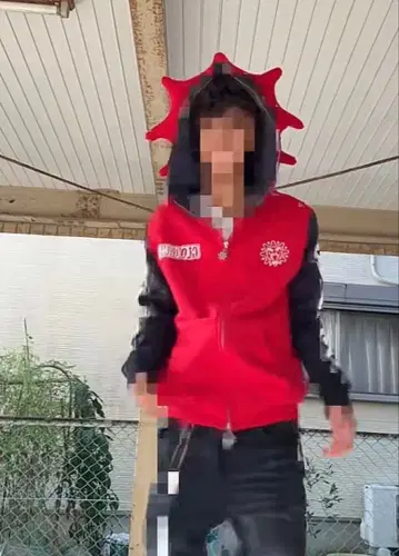 glo gang red navy 정품