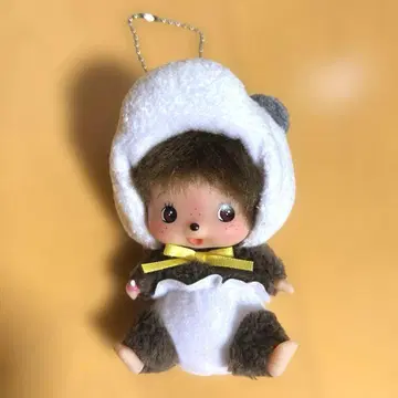 몬치치 몬치치 애니멀 베이비치치 판다 얼굴 큰 키체인(SS)