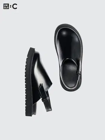 미사용 택 포함 UNIQLO C 크로그 신발 M 유니클로 블랙