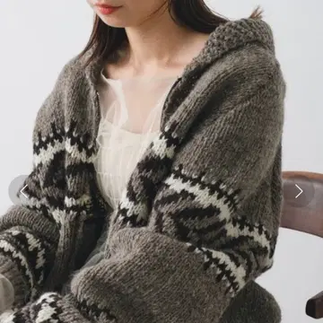 kastane 코위찬 니트 블루종