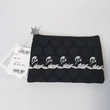 치카자와 레이스점 플랫 파우치 팬더