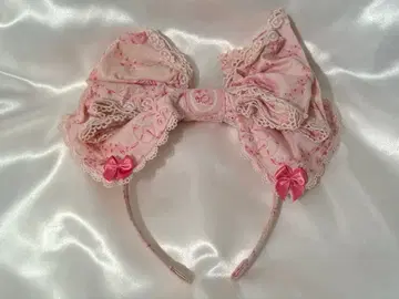 BABY,THE STARS SHINE BRIGHT 리본 머리띠 핑크