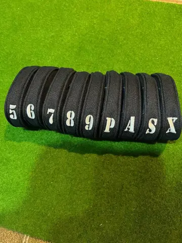 BRIEFING 아이언용 골프헤드커버 9개 세트 네이비 무료배송