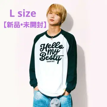 BE:FIRST Hello MY'BESTY' 롱 슬리브 티셔츠 L